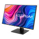 ProArt Display PA329C, front view, tilted 45 degrees