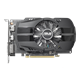 ASUS Phoenix Radeon RX 550 graphics card with AMD logo, front view 