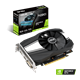 ASUS Phoenix GeForce GTX 1660 SUPER 6GB GDDR6 graphics card, front angled view, showcasing the fans