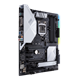 PRIME Z370-A II front view, 45 degrees, with Aura lighting