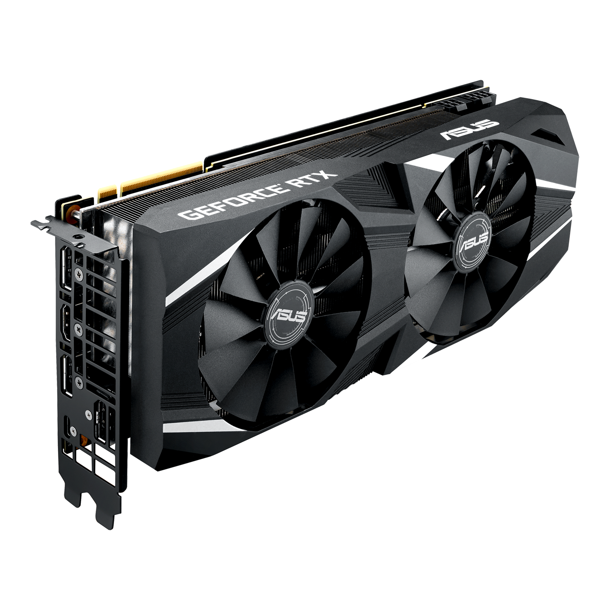 ASUS GeForce RTX 2080 Advanced Overclocked 8G GDDR6 Dual-Fan Edition VR Ready HDMI DP USB Type-C Graphics Card DUAL-RTX-2080-A8G