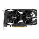 Dual GeForce GTX 1650 graphics card, front view 