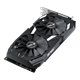 AMD Radeon RX 580 graphics card, front angled view 