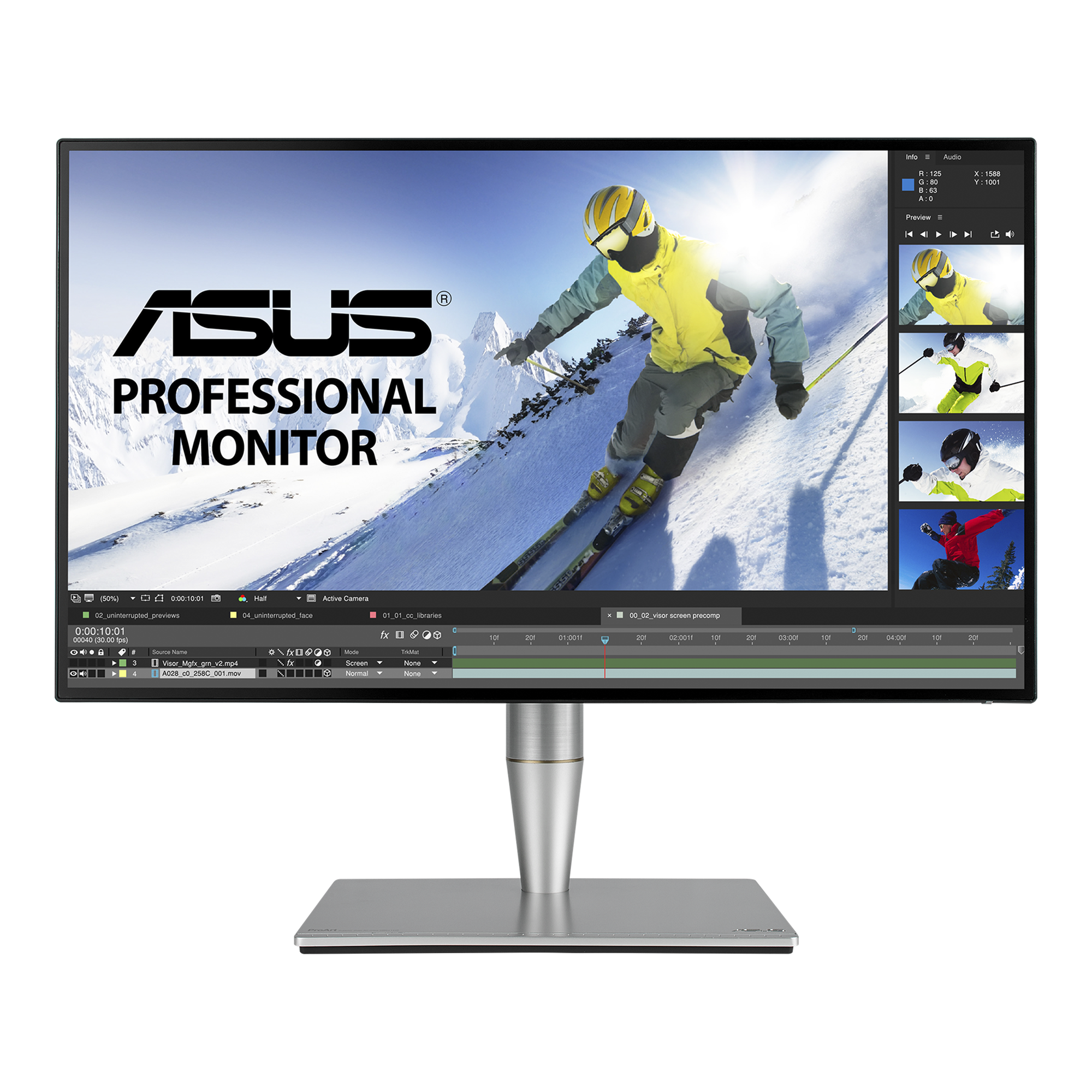 ASUS 4K モニター 27インチ ディスプレイ IPS 4K HDMI2.0(x2