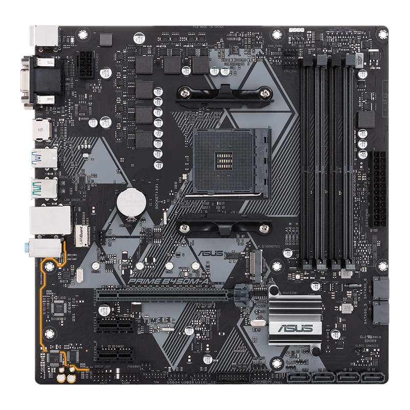 ASUS PRIME B450M-A B450(RYZEN AM4用)