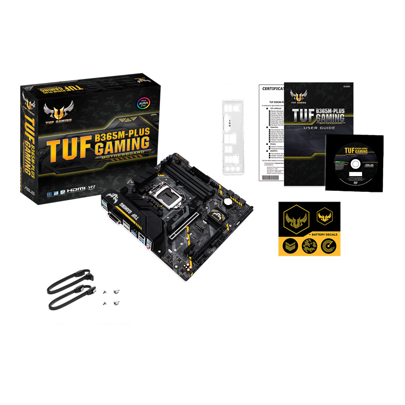 TUF B365M-PLUS GAMING What’s In the Box image