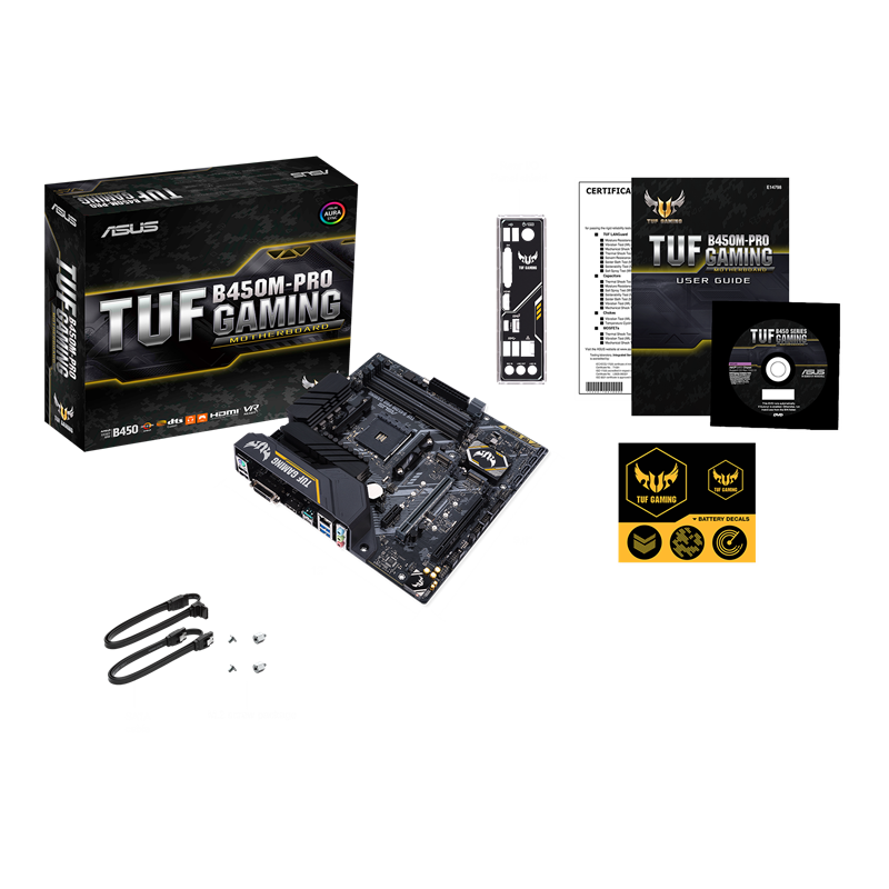 TUF B450M-PRO GAMING What’s In the Box image