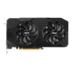 Dual GeForce GTX 1660 graphics card, front view 