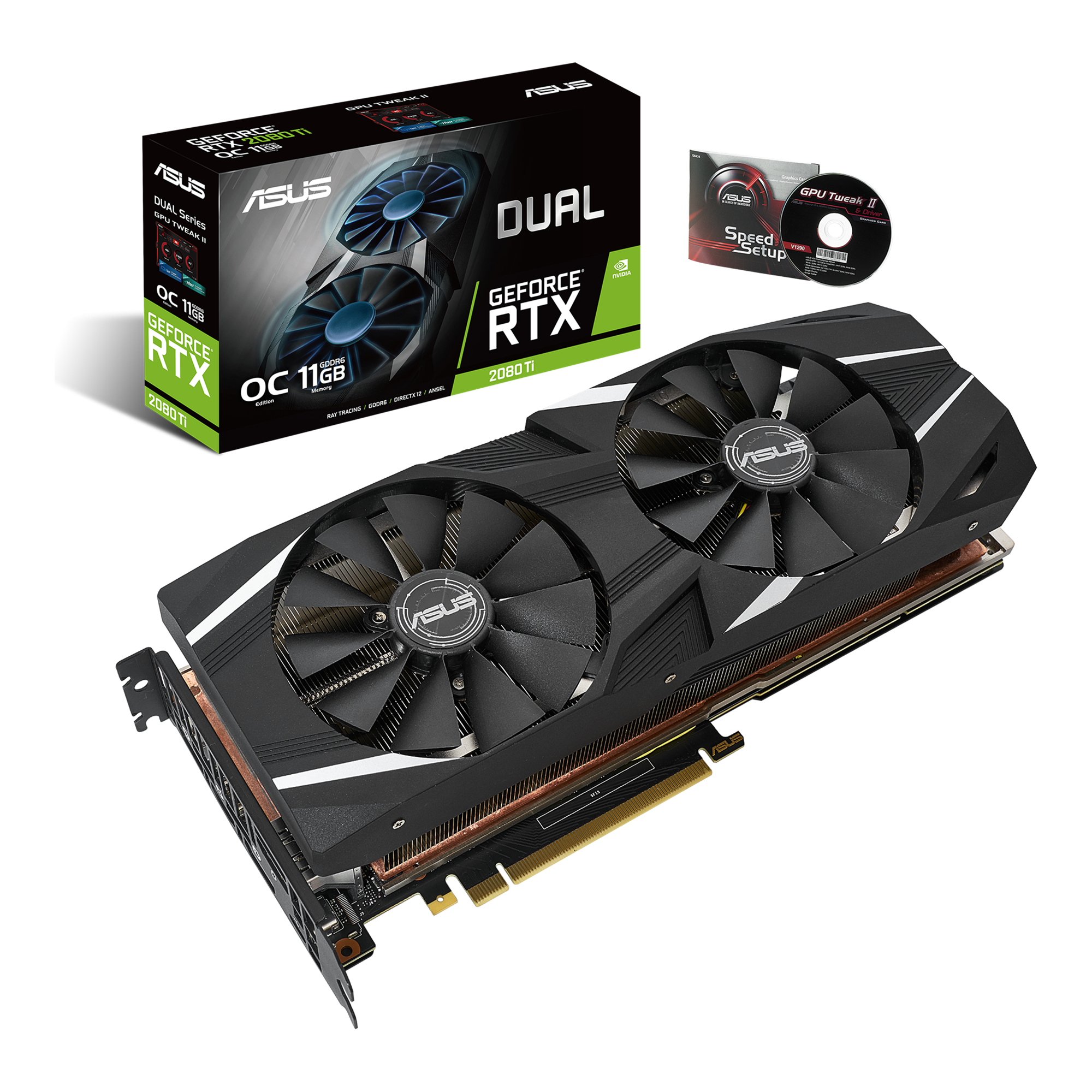Rytmisk reference forholdsord DUAL-RTX2080TI-O11G｜Graphics Cards｜ASUS Global