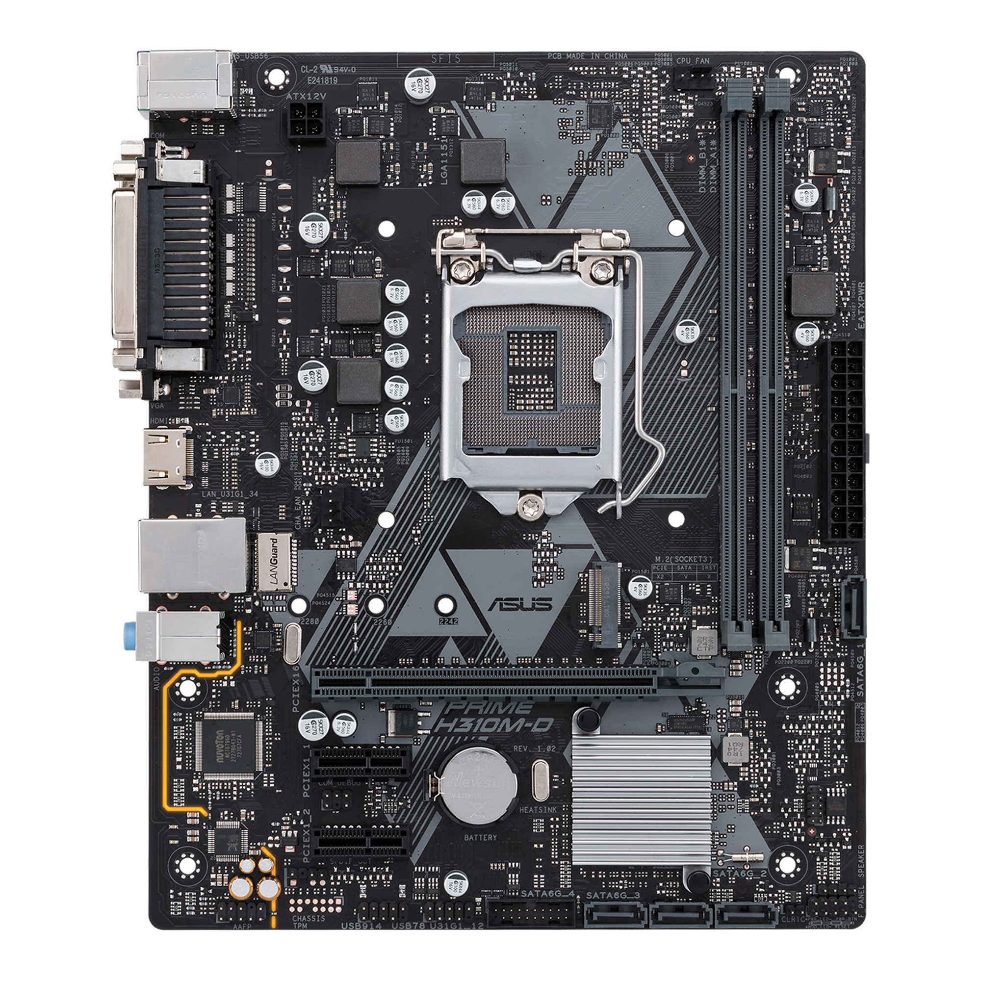 Asus PRIME H310M-D Intel H310 LGA1151 mATX alaplap