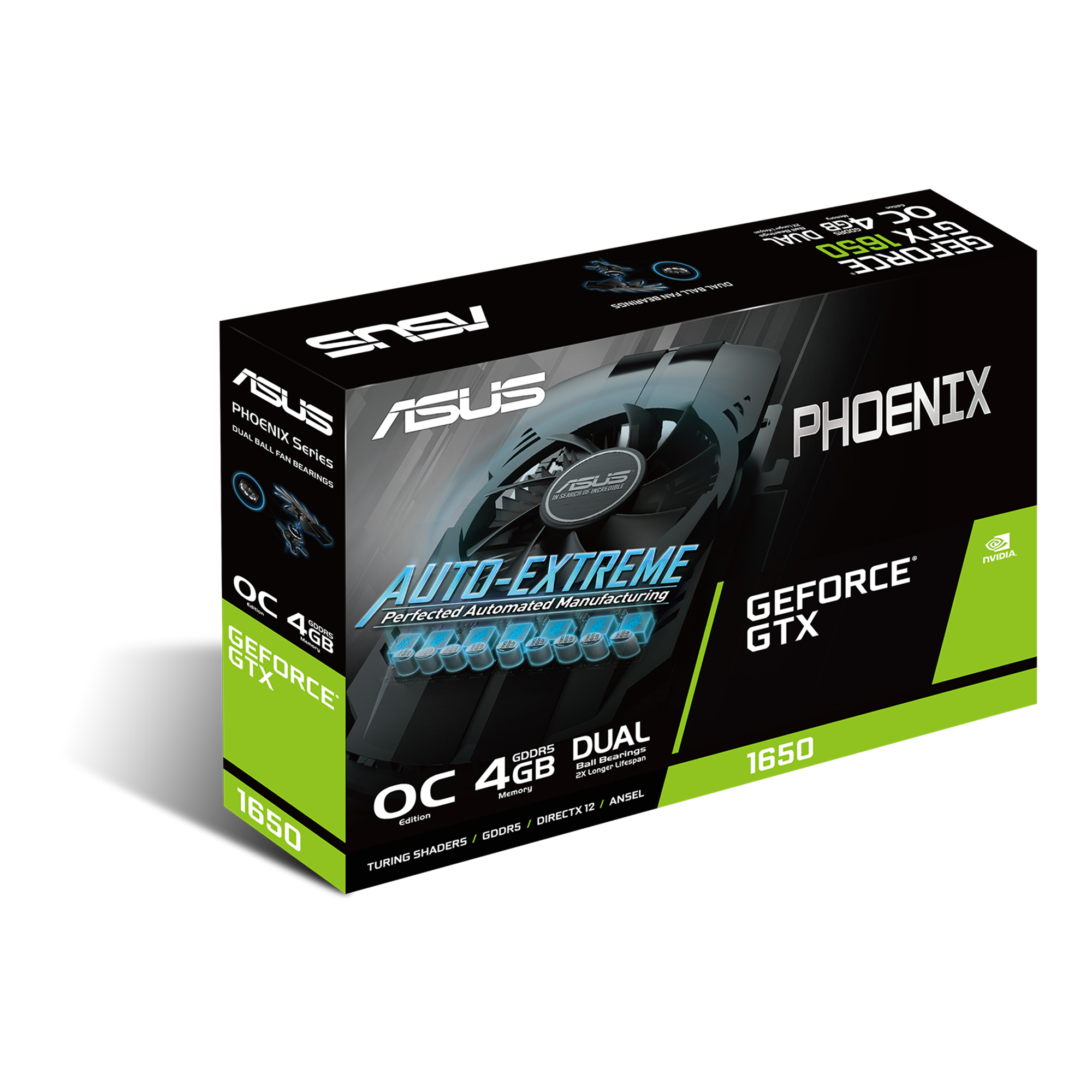 スマホ/家電/カメラASUS Phoenix GeForce GTX 1650 4GB GDDR6