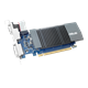 ASUS GeForce GT 710 graphics card, front angled view