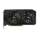 Dual series of GeForce RTX 2060 EVO graphics card, front view 