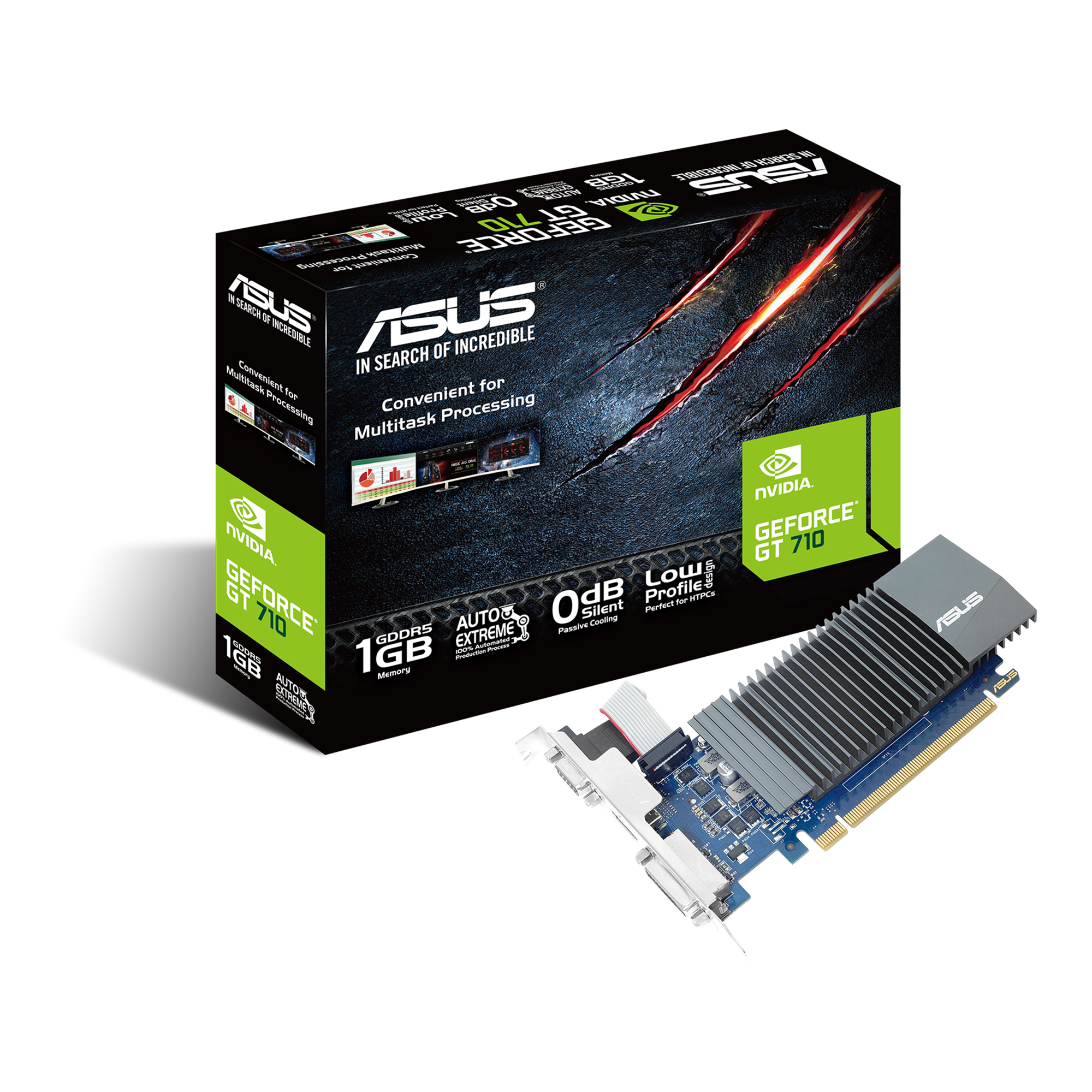 Asus GeForce GT 710 1GB GDDR5 PCIe (GT710-SL-1GD5)