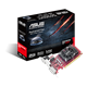 ASUS Radeon R7 240 packaging and graphics card with AMD logo