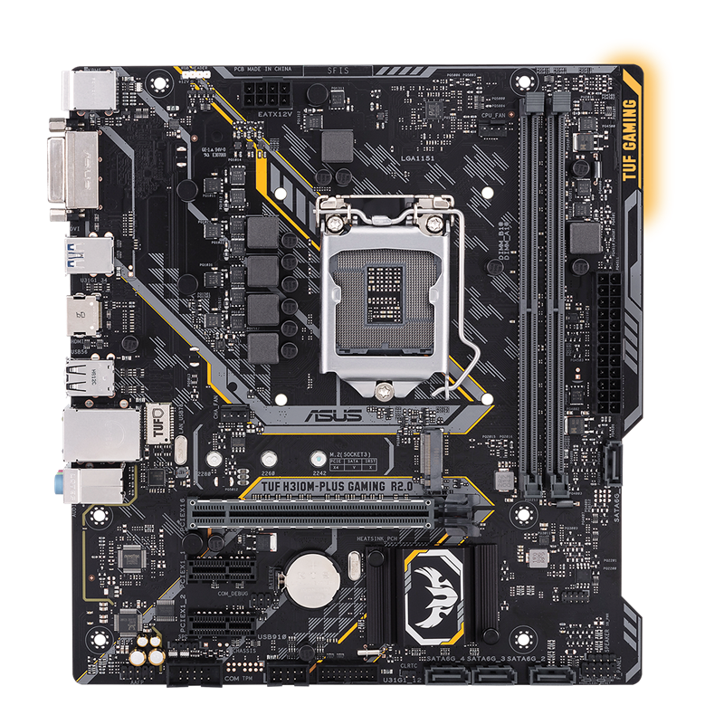 TUF H310M-PLUS GAMING R2.0 front view