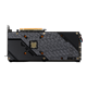 ASUS TUF Gaming X3 Radeon RX 5700 EVO graphics card, rear view 