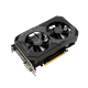 TUF Gaming GeForce GTX 1650 4GB GDDR6 graphics card, front angled view