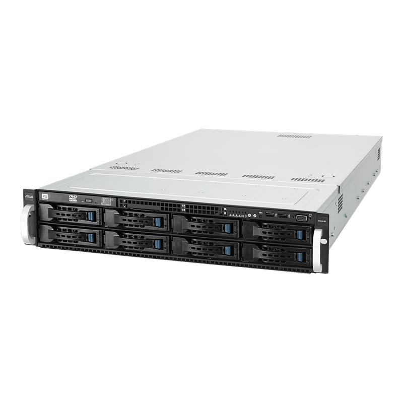 RS720-E9-RS8-G server, front view 