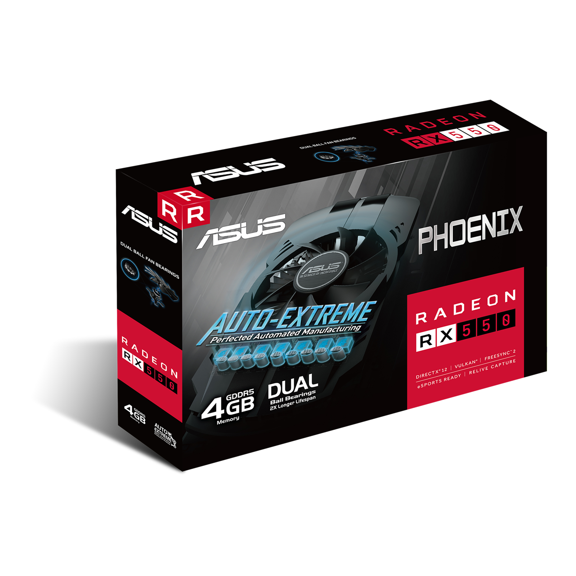 PH-RX550-4G-EVO｜Graphics Cards｜ASUS Global