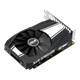 ASUS Phoenix GeForce GTX 1650 SUPER OC Edition 4GB GDDR6 graphics card, highlighting the fans