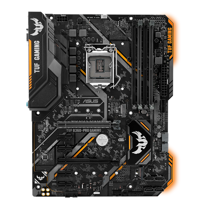 TUF B360-PRO GAMING front view