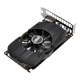 ASUS Phoenix Radeon 550 graphics card, front angled view 