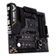 TUF GAMING B450M-PRO II front view, 45 degrees