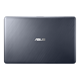 STAR GREY ASUS Laptop X543BP show the top cover and view from above. 