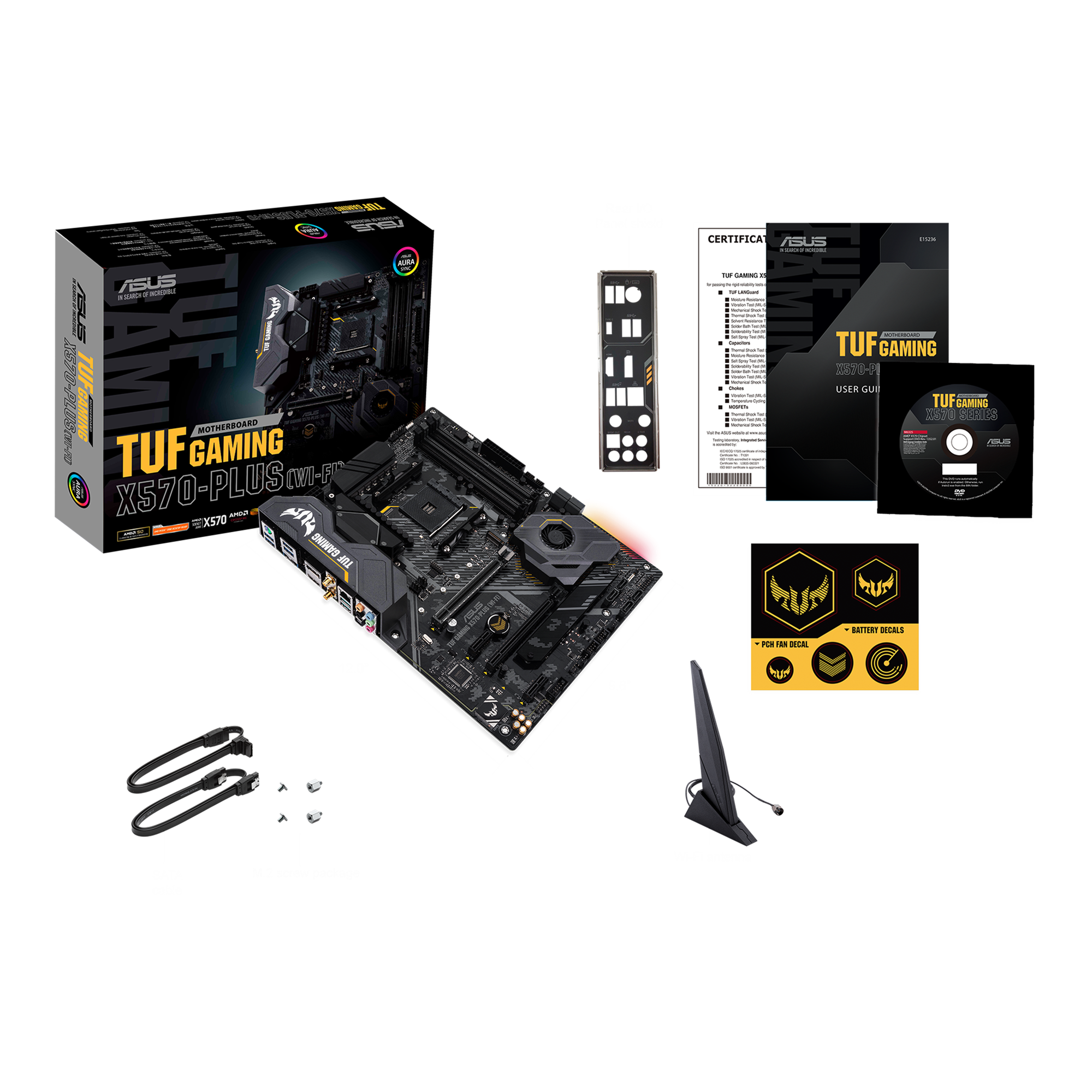 Tuf Gaming X570 Plus Wi Fi Motherboards Asus Usa