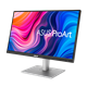 ProArt Display PA279CV, front view, tilted 45 degrees