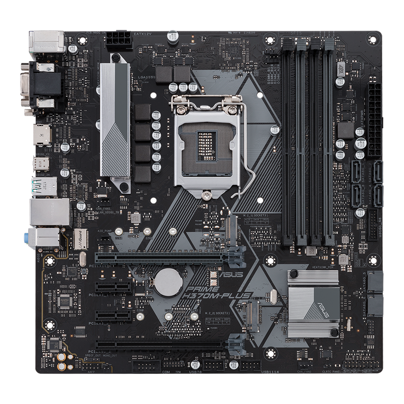 PRIME H370M-PLUS front view