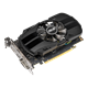 ASUS Phoenix GeForce GTX 1650 4GB GDDR5 graphics card, front angled view