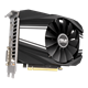 ASUS Phoenix GeForce GTX 1650 SUPER 4GB GDDR6 graphics card, angled bottom up view