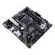 PRIME B450M-A II/CSM motherboard, 45-degree right side view 