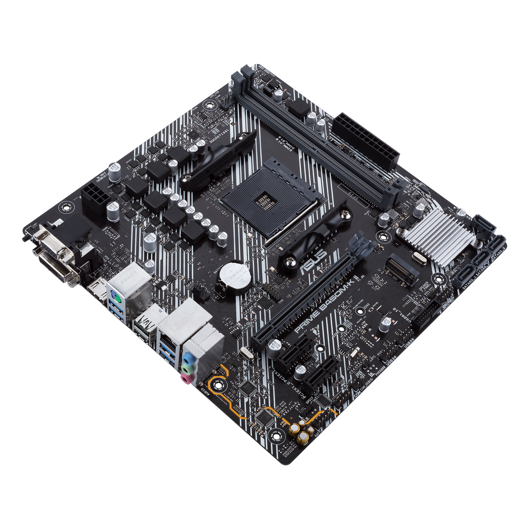 ASUS Prime B450M-K II AM4 Gaming Motherboard – EasyPC