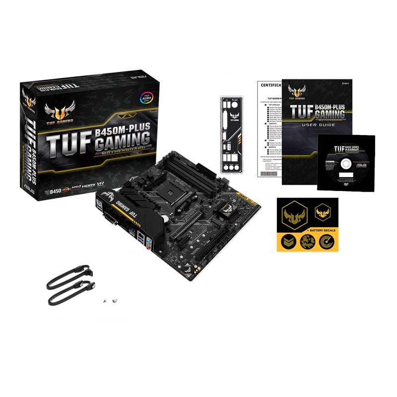 TUF B450M-PLUS GAMING What’s In the Box image