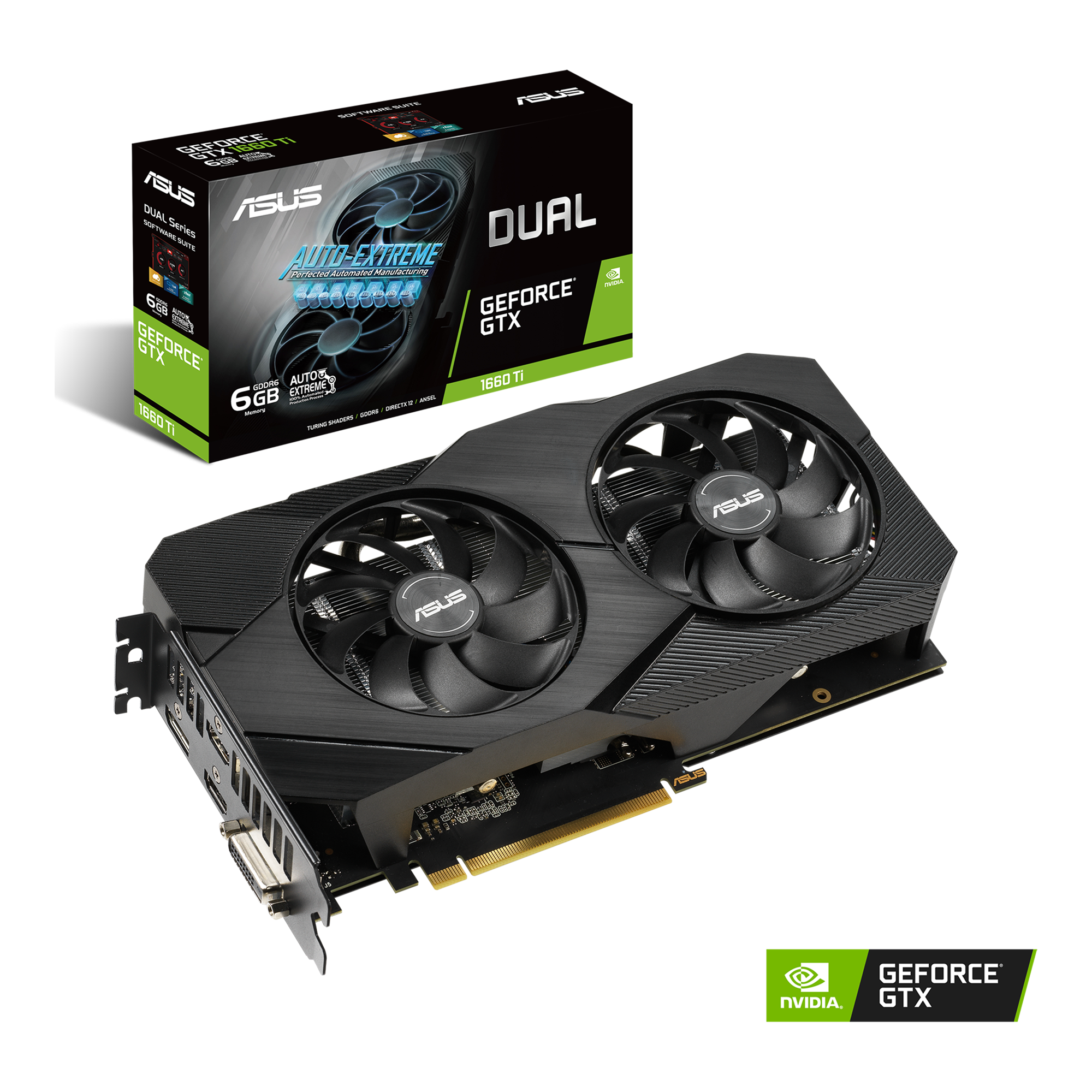 DUAL-GTX1660TI-6G-EVO｜Graphics Cards｜ASUS Global