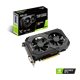 TUF Gaming GeForce GTX 1650 SUPER OC Edition 4GB GDDR6 Packaging and graphics card with NVIDIA logo