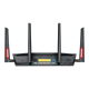 DSL-AC88U rear view, showing I/O ports