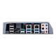 TUF X299 MARK 1 motherboard, I/O ports view