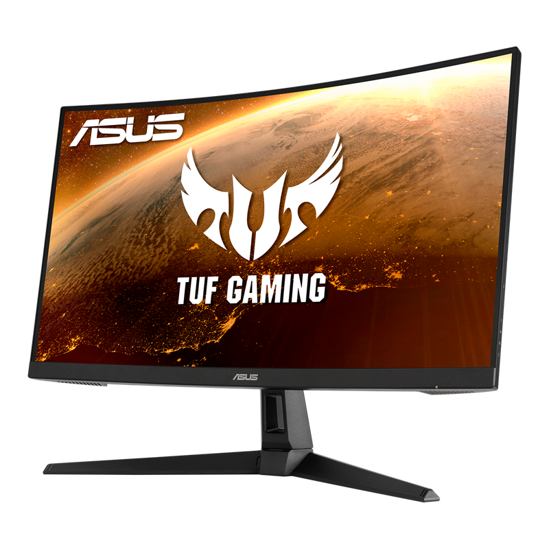 TUF Gaming VG27VH1B, front view to the left