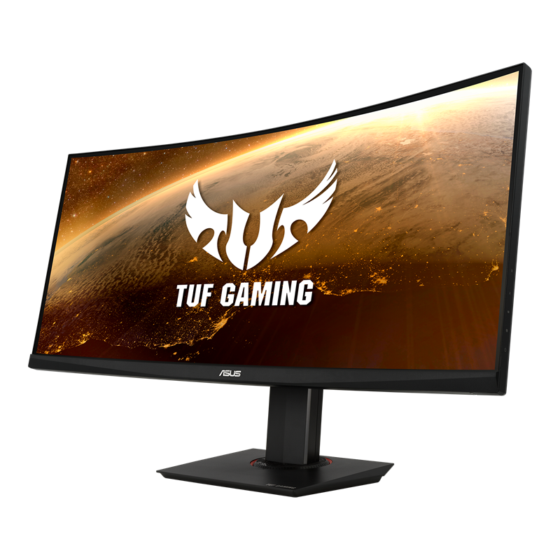 TUF Gaming VG27VQ, front view to the left
