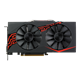 ASUS Expedition Radeon RX 570 graphics card with AMD logo, front view 