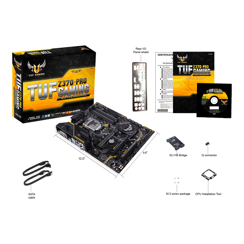 TUF Z370-PRO GAMING What’s In the Box image