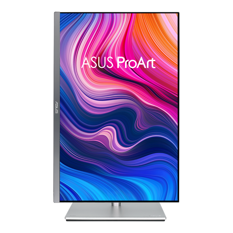 ProArt Display PA24AC, front view, in portrait mode