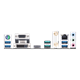 PRIME B550M-A (WI-FI) I/O ports closeup