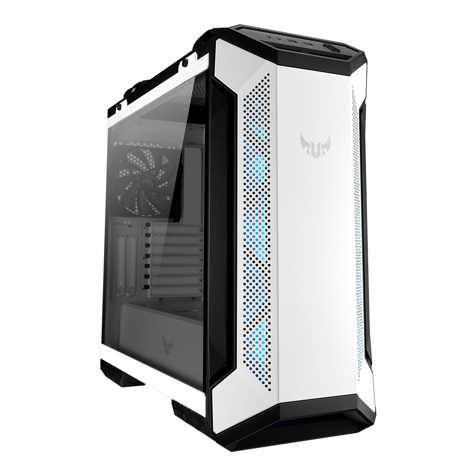 TUF Gaming GT501 White Edition｜Boîtiers PC gaming｜ASUS France