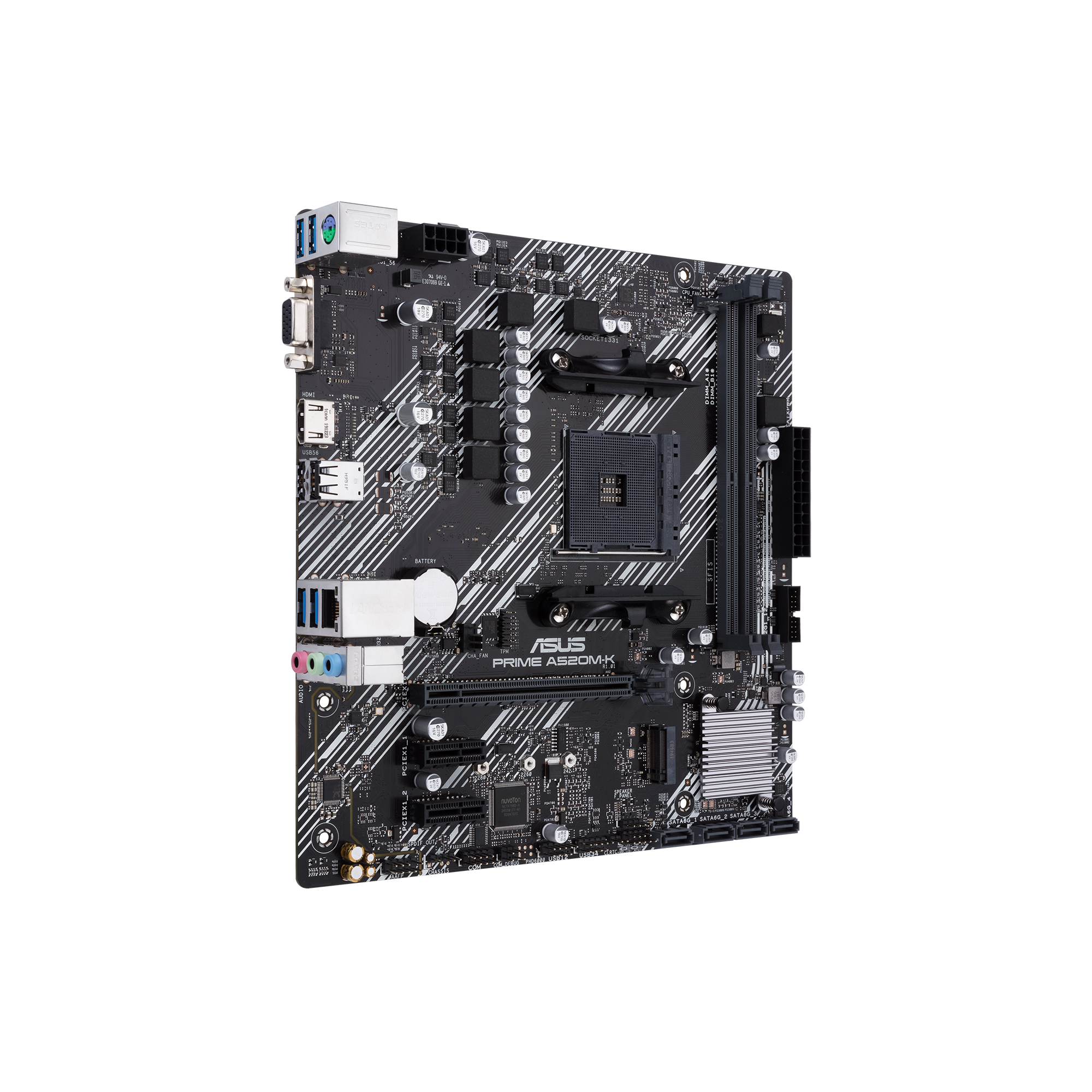 Gigabyte A520M K V2 carte mère AMD A520 Emplacement AM4 micro ATX (A520M K  V2) prix Maroc