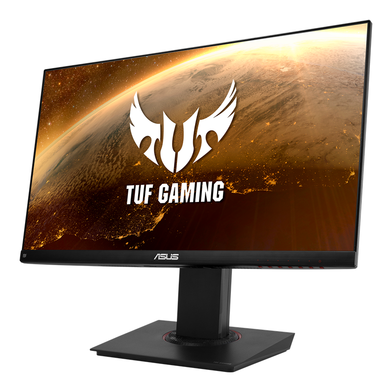 TUF Gaming VG289Q, front view to the left